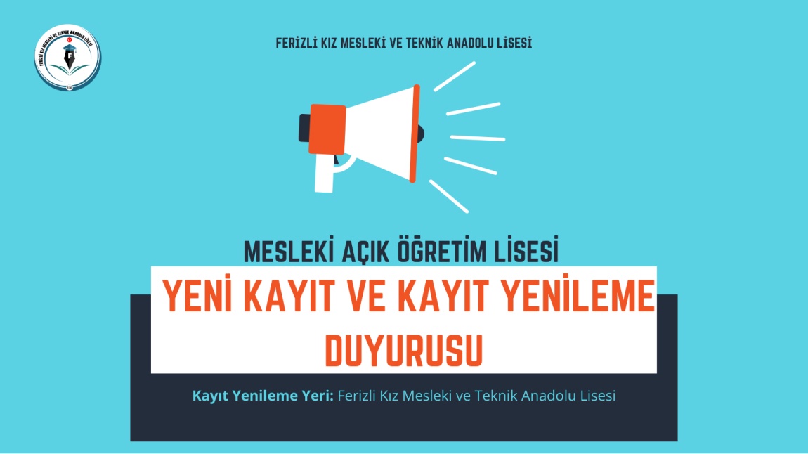 MESLEKİ AÇIK ÖĞRETİM LİSESİ YENİ KAYIT VE KAYIT YENİLEME DUYURUSU